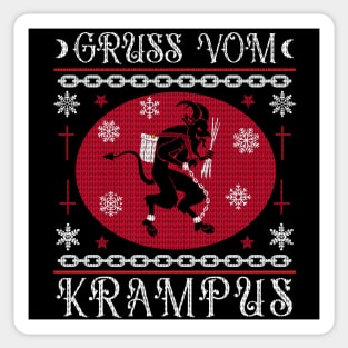 Gruss Vom Krampus Sticker